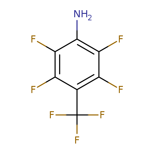 Fc1c(N)c(F)c(c(c1F)C(F)(F)F)F