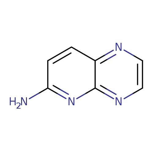 Nc1ccc2c(n1)nccn2