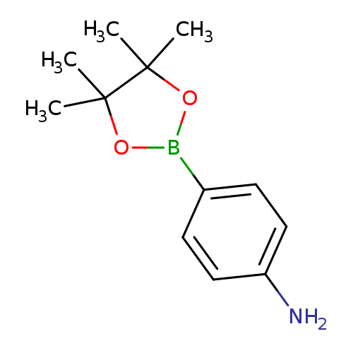 CC1(C)OB(OC1(C)C)c1ccc(cc1)N