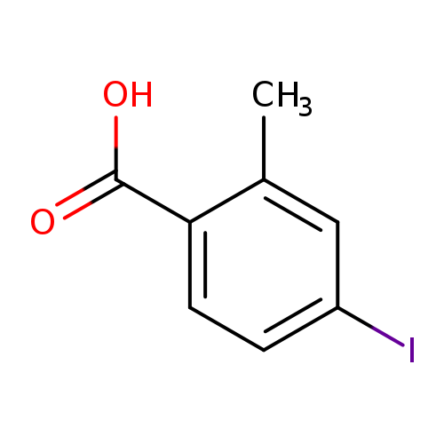 Ic1ccc(c(c1)C)C(=O)O