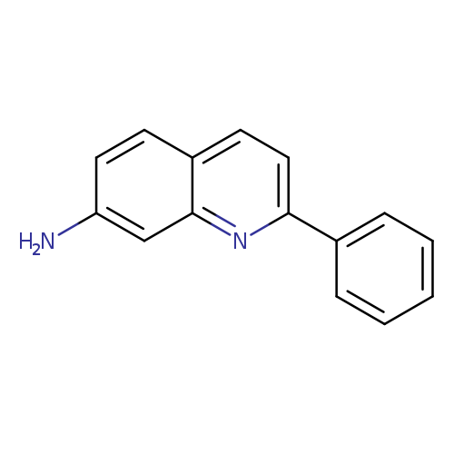 Nc1ccc2c(c1)nc(cc2)c1ccccc1