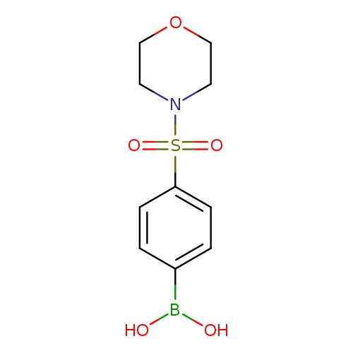 OB(c1ccc(cc1)S(=O)(=O)N1CCOCC1)O