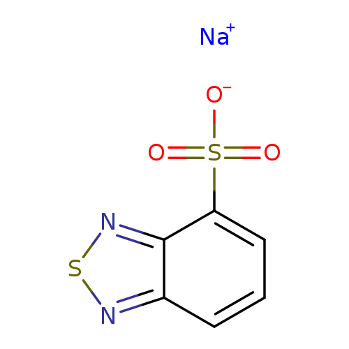 [O-]S(=O)(=O)c1cccc2c1nsn2.[Na+]