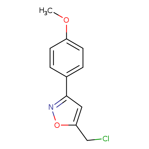 COc1ccc(cc1)c1noc(c1)CCl