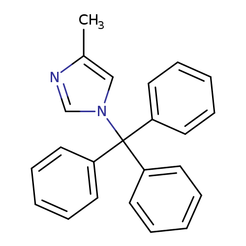 Cc1ncn(c1)C(c1ccccc1)(c1ccccc1)c1ccccc1
