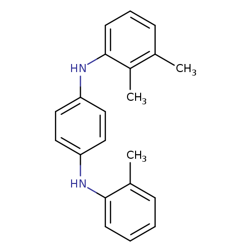 Cc1ccccc1Nc1ccc(cc1)Nc1cccc(c1C)C