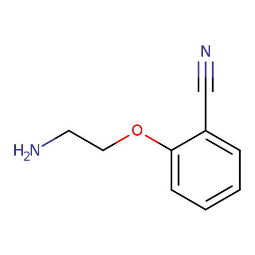 NCCOc1ccccc1C#N