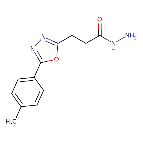 NNC(=O)CCc1nnc(o1)c1ccc(cc1)C