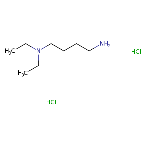 NCCCCN(CC)CC.Cl.Cl
