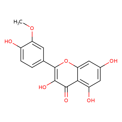 COc1cc(ccc1O)c1oc2cc(O)cc(c2c(=O)c1O)O