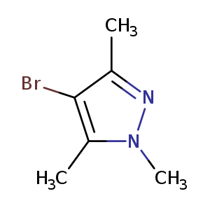 Cc1nn(c(c1Br)C)C
