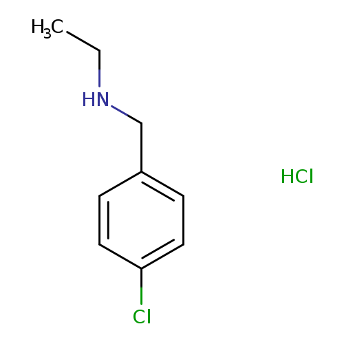 CCNCc1ccc(cc1)Cl.Cl
