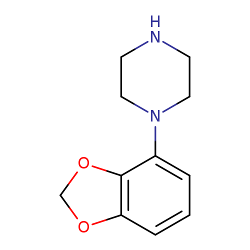 N1CCN(CC1)c1cccc2c1OCO2