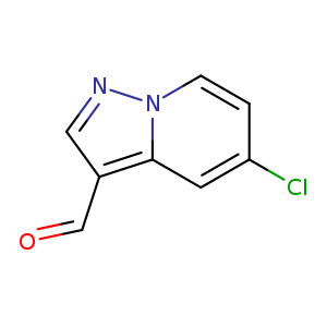 O=Cc1cnn2c1cc(Cl)cc2