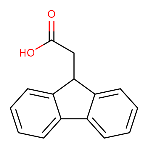 OC(=O)CC1c2ccccc2c2c1cccc2