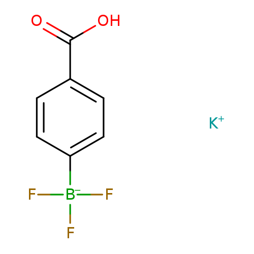 OC(=O)c1ccc(cc1)[B-](F)(F)F.[K+]