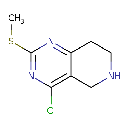 CSc1nc2CCNCc2c(n1)Cl
