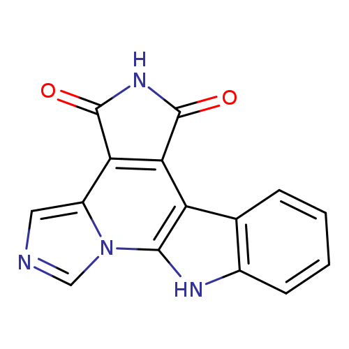 O=c1[nH]c(=O)c2c1c1c3ccccc3[nH]c1n1c2cnc1
