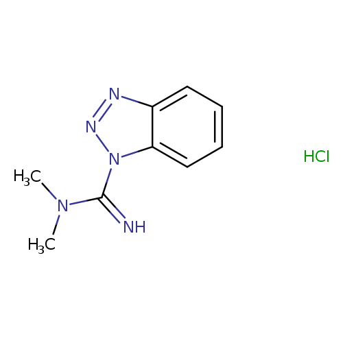 CN(C(=N)n1nnc2c1cccc2)C.Cl