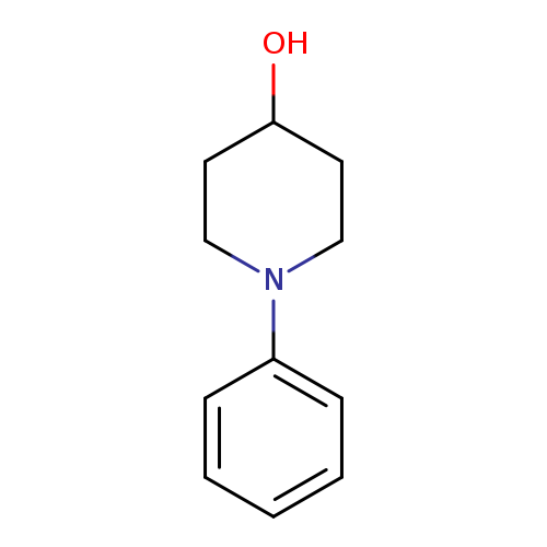 OC1CCN(CC1)c1ccccc1