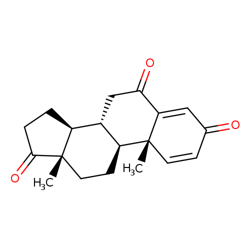 O=C1C=C[C@]2(C(=C1)C(=O)C[C@@H]1[C@@H]2CC[C@]2([C@H]1CCC2=O)C)C