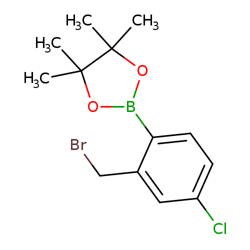 BrCc1cc(Cl)ccc1B1OC(C(O1)(C)C)(C)C