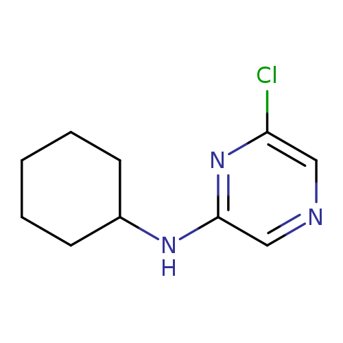 Clc1cncc(n1)NC1CCCCC1