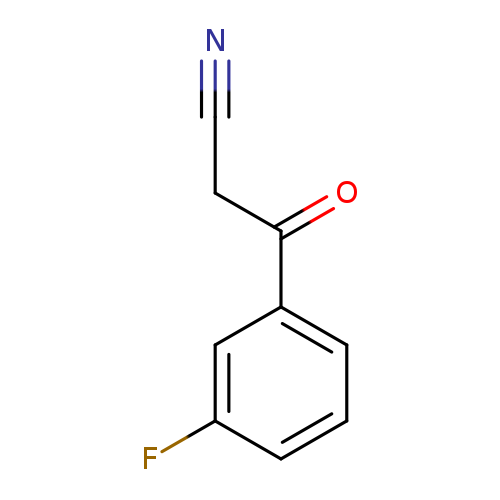 N#CCC(=O)c1cccc(c1)F