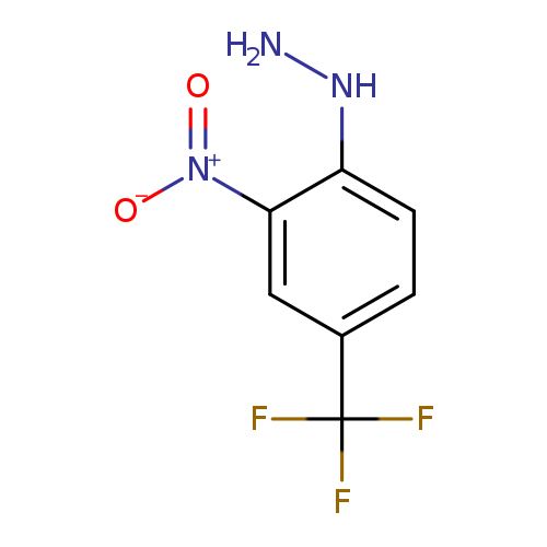 NNc1ccc(cc1[N+](=O)[O-])C(F)(F)F