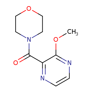 COc1nccnc1C(=O)N1CCOCC1