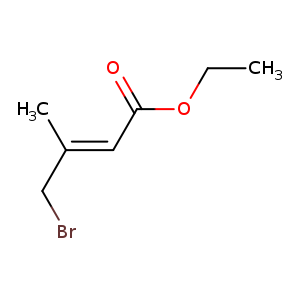 CCOC(=O)/C=C(/CBr)C