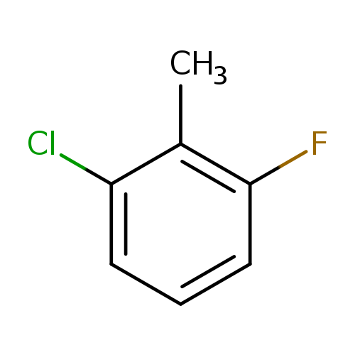 Cc1c(F)cccc1Cl