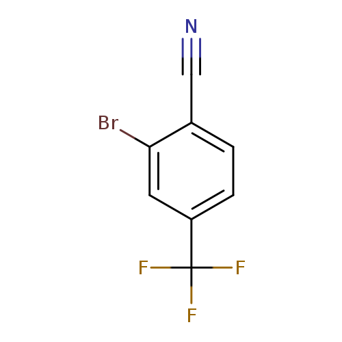 N#Cc1ccc(cc1Br)C(F)(F)F