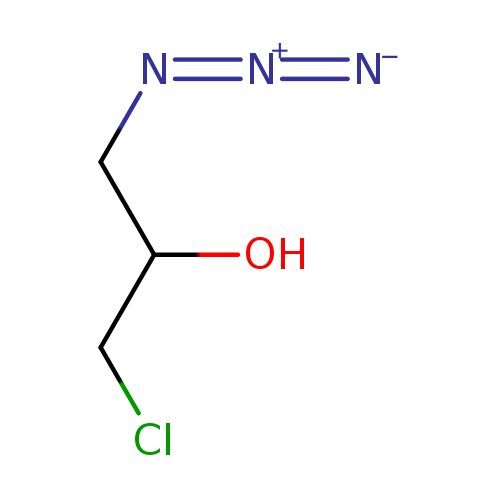 [N-]=[N+]=NCC(CCl)O