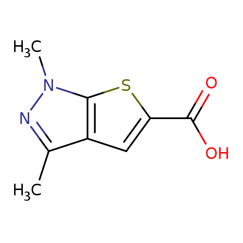 OC(=O)c1cc2c(s1)n(nc2C)C