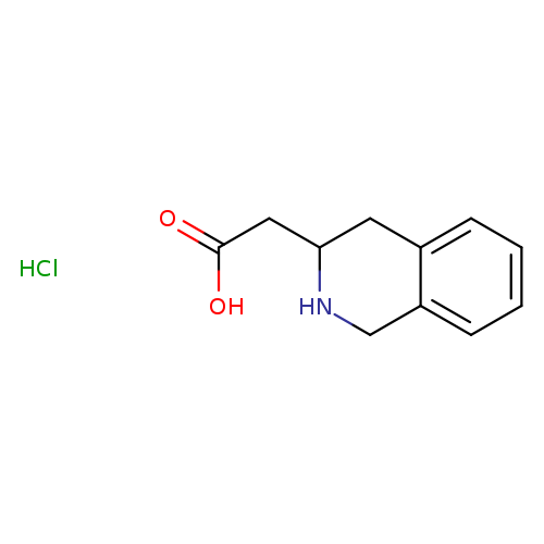 OC(=O)CC1NCc2c(C1)cccc2.Cl