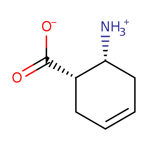 [O-]C(=O)[C@H]1CC=CC[C@H]1[NH3+]