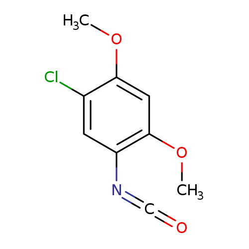 O=C=Nc1cc(Cl)c(cc1OC)OC