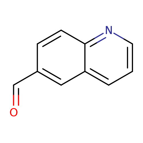 O=Cc1ccc2c(c1)cccn2