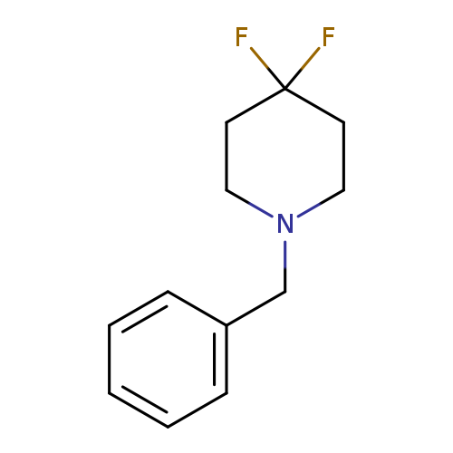 FC1(F)CCN(CC1)Cc1ccccc1