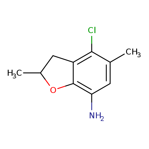 CC1Oc2c(C1)c(Cl)c(cc2N)C