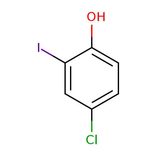 Clc1ccc(c(c1)I)O