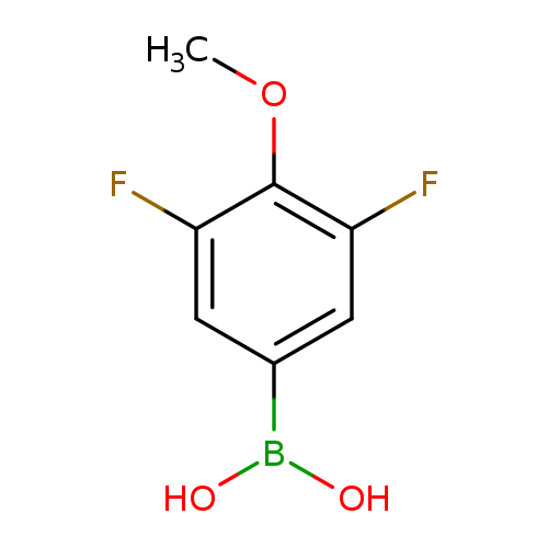 COc1c(F)cc(cc1F)B(O)O
