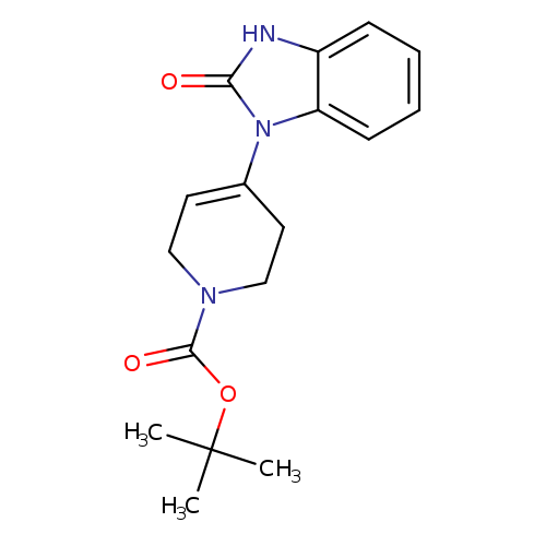 O=C(N1CCC(=CC1)n1c(=O)[nH]c2c1cccc2)OC(C)(C)C