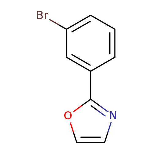 Brc1cccc(c1)c1ncco1