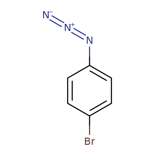 Brc1ccc(cc1)N=[N+]=[N-]