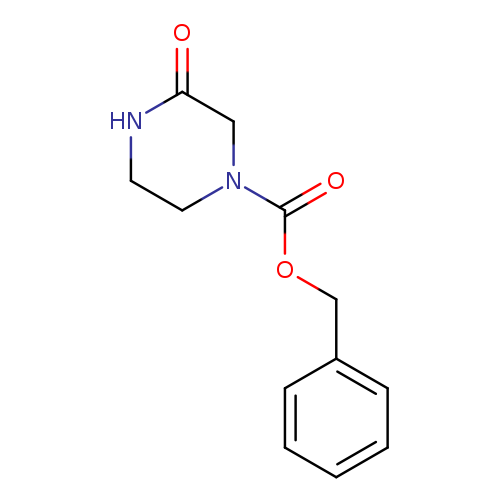 O=C1NCCN(C1)C(=O)OCc1ccccc1