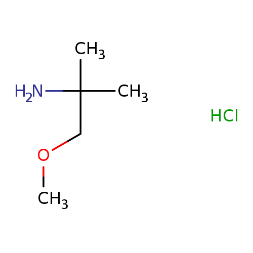 COCC(N)(C)C.Cl