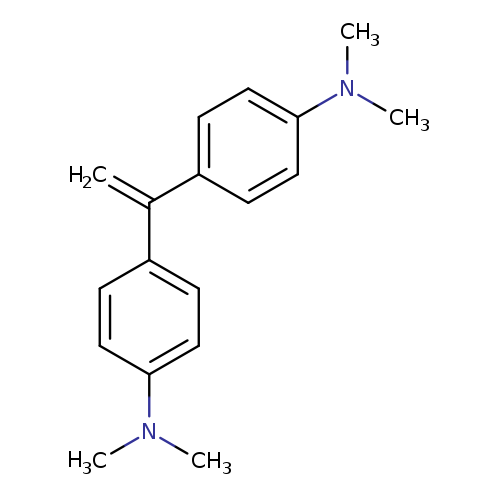 CN(c1ccc(cc1)C(=C)c1ccc(cc1)N(C)C)C