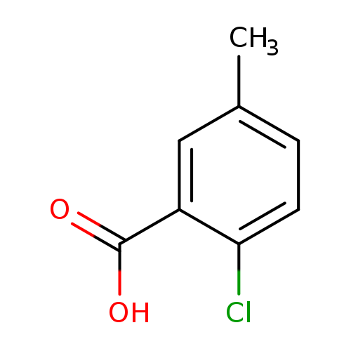 Cc1ccc(c(c1)C(=O)O)Cl